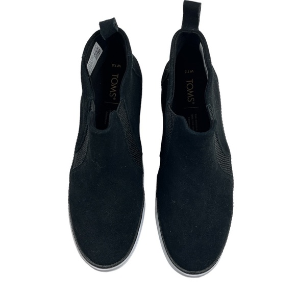 Toms Women's Bryce High Top Slip-On Sneaker Black Size 7.5 - Picture 2 of 8